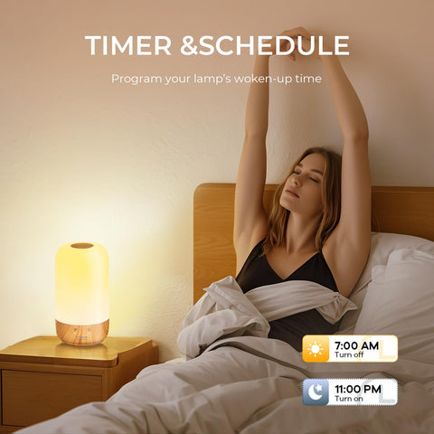 Tikkitouch couple lamps with 16 million colors for mood lighting