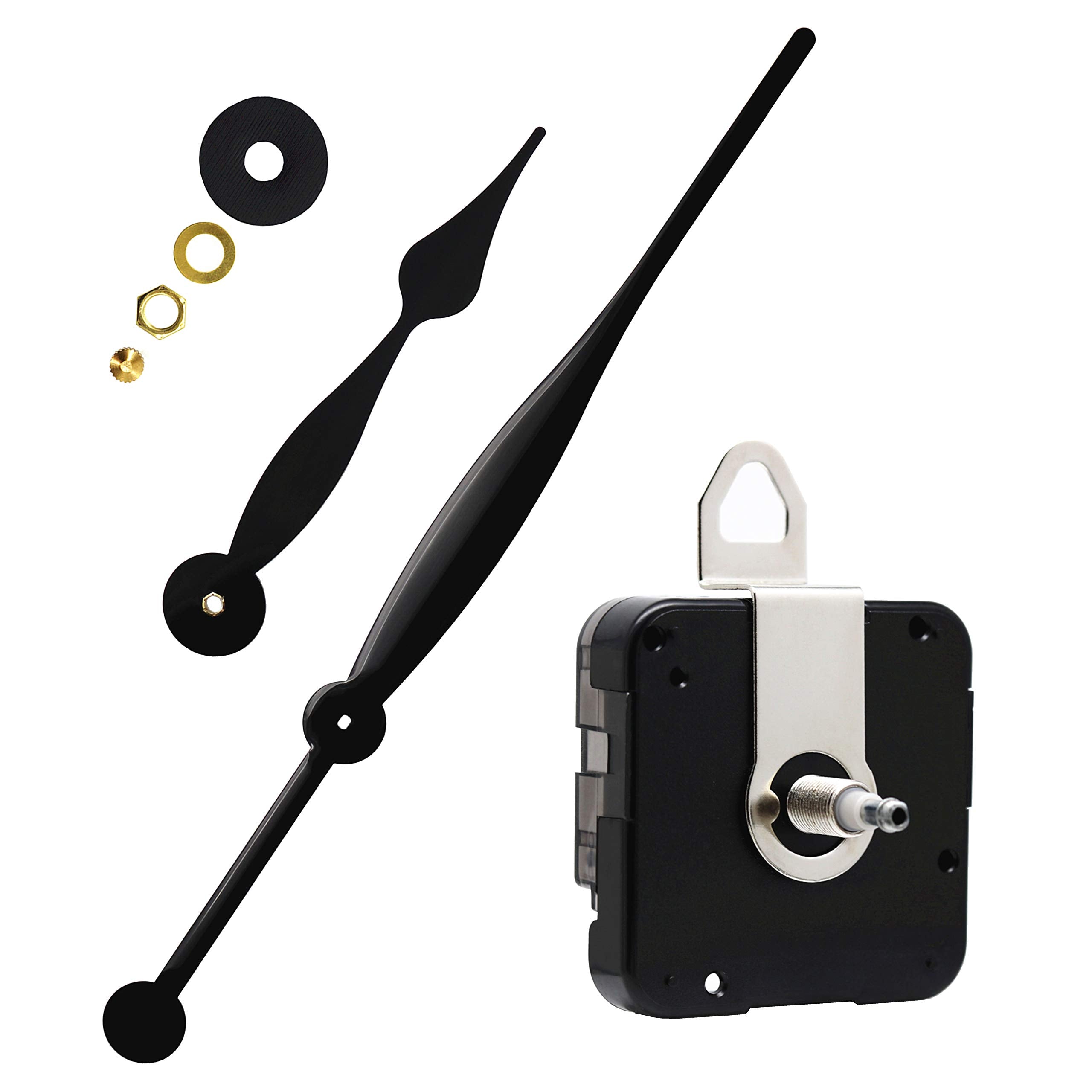 Tikround 12888 high-torque clock movement for reliable long-hand performance in large clocks.