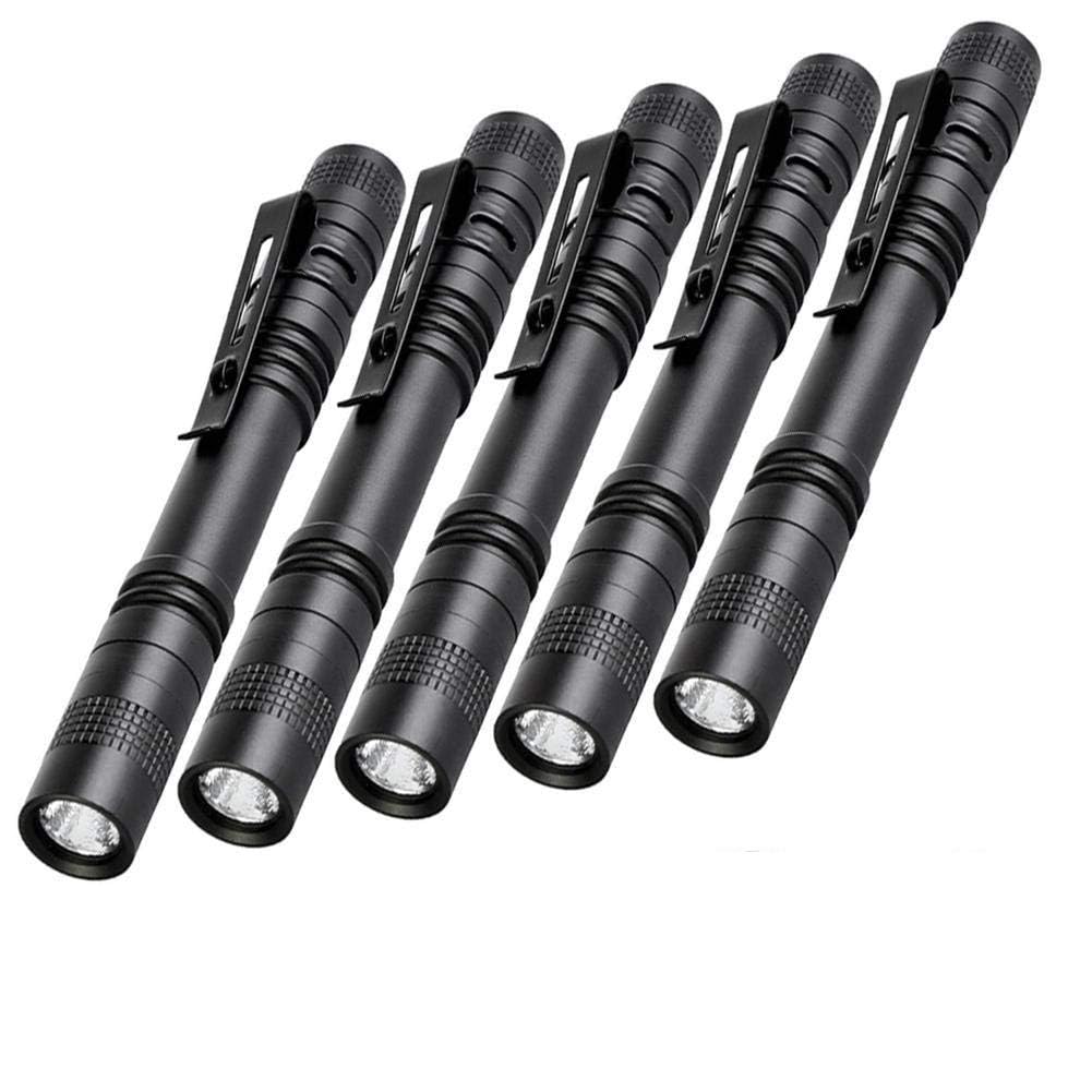 Tileon Pen Flashlight clipped to pocket for quick, portable lighting.