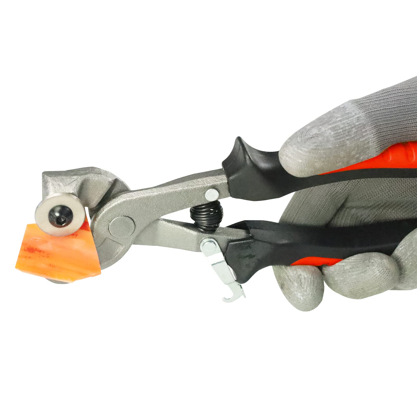 TILER safety lock feature supports secure use during trimming
