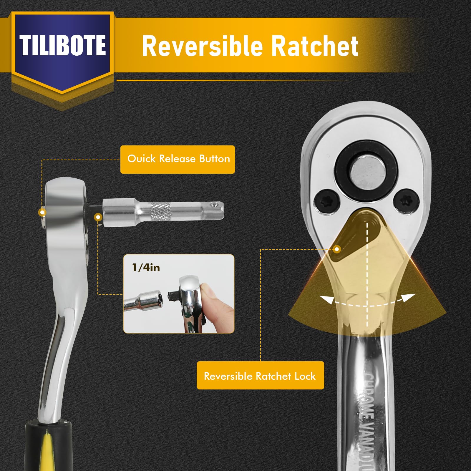 TILIBOTE 2-inch, 4-inch, and 6-inch extension bars for reach