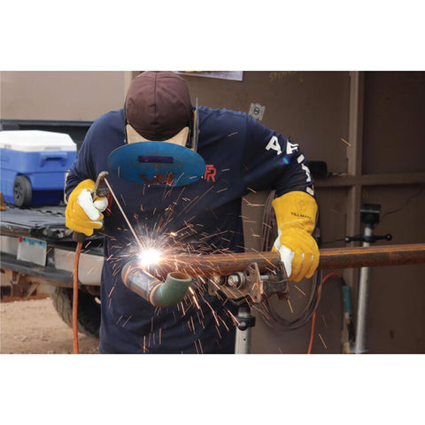 Tillman MIG XL14 glove fleece lining adds insulation for comfort in hot or cold conditions.