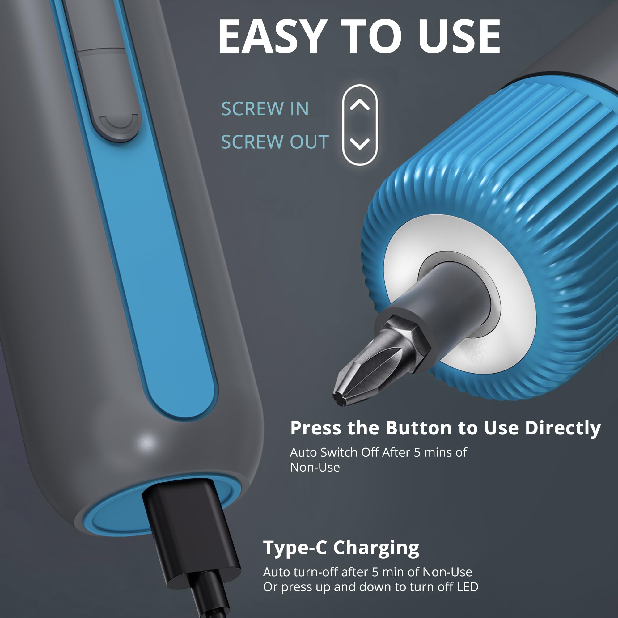 TILSWALL 4V USB-C charging ensures quick full power between jobs.