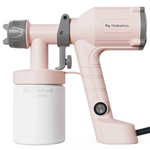 TILSWALL Dreamer spray gun with ergonomic handle for fatigue-free painting.