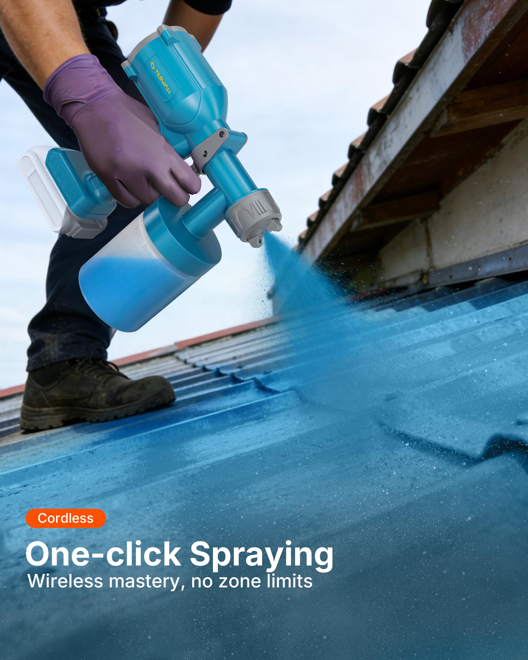 Tilswall easy-clean nozzles accelerate post-project maintenance.