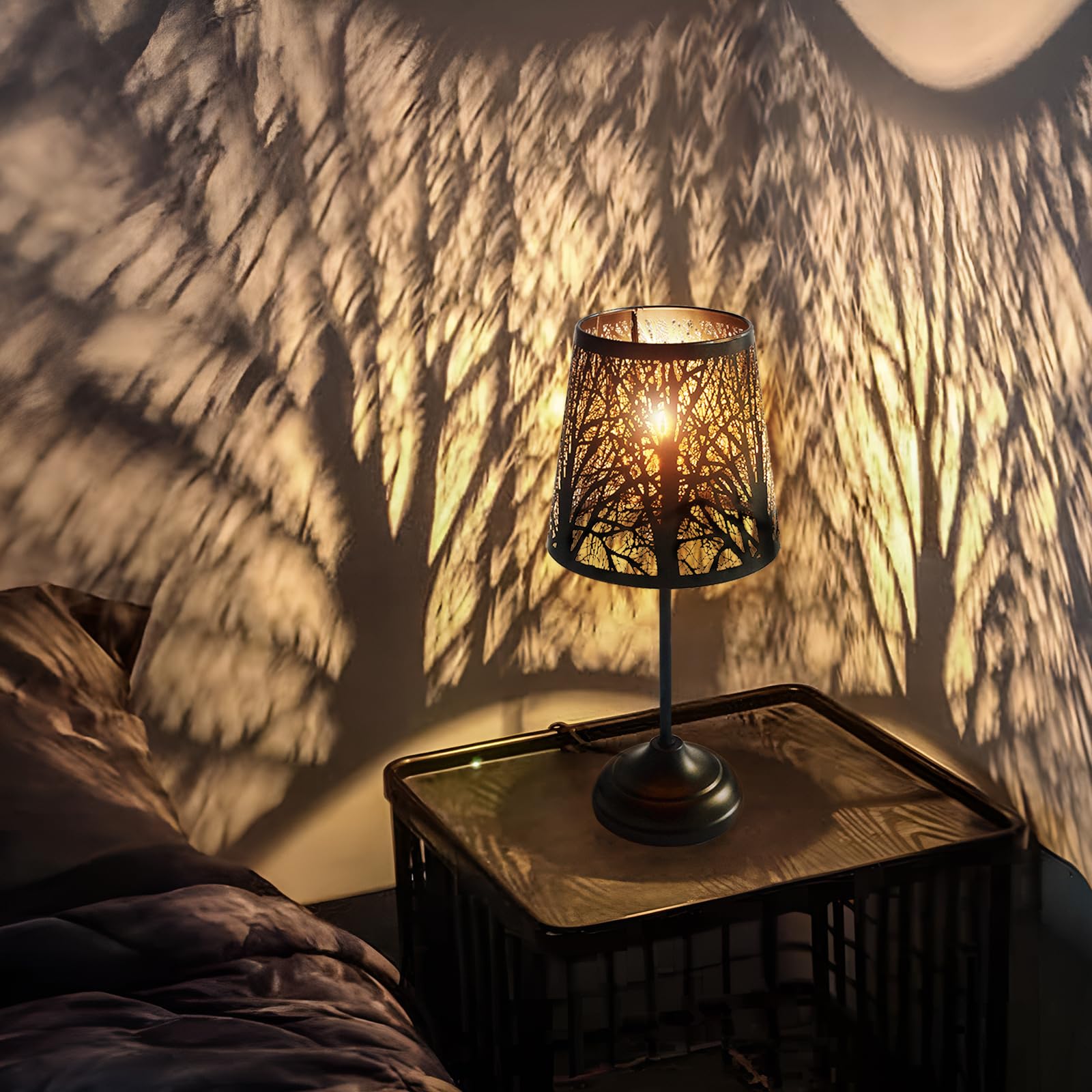 Timeflies 3-level dimmable table lamp with easy touch control for any bedside setup.
