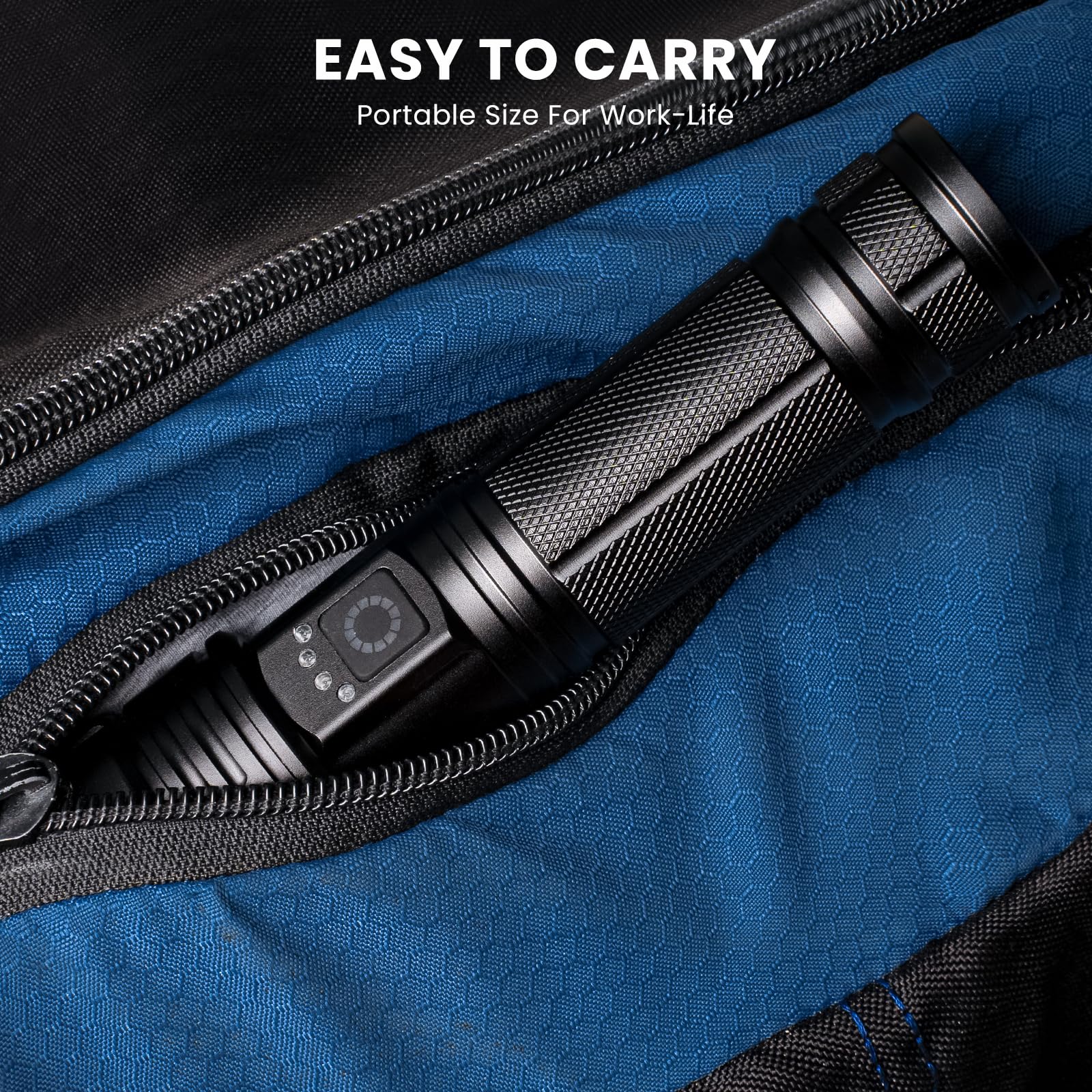 TIMSUMR four-level power indicator keeps you informed.