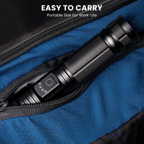TIMSUMR four-level power indicator keeps you informed.