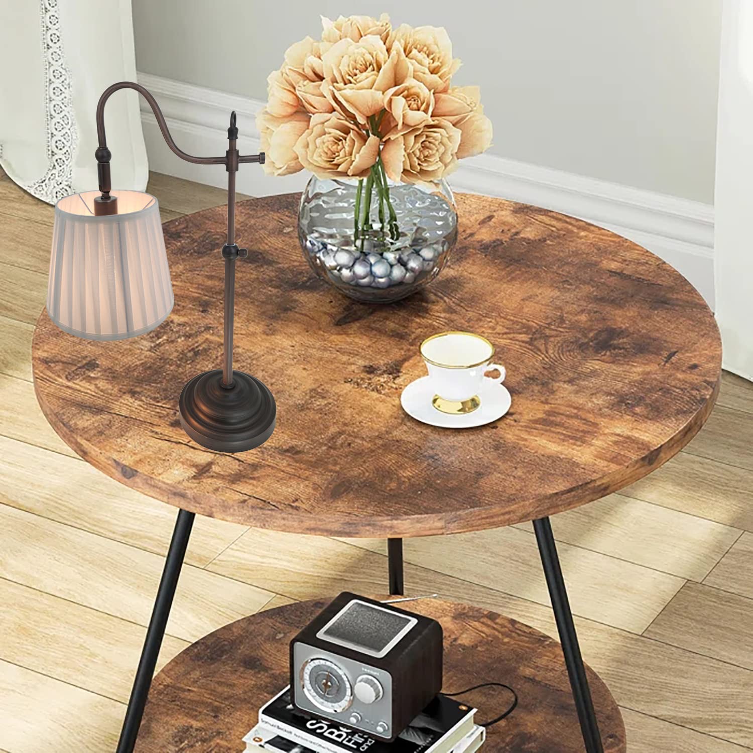 TIMEX objects Farmhouse lamp height adjustment helps tailor illumination.