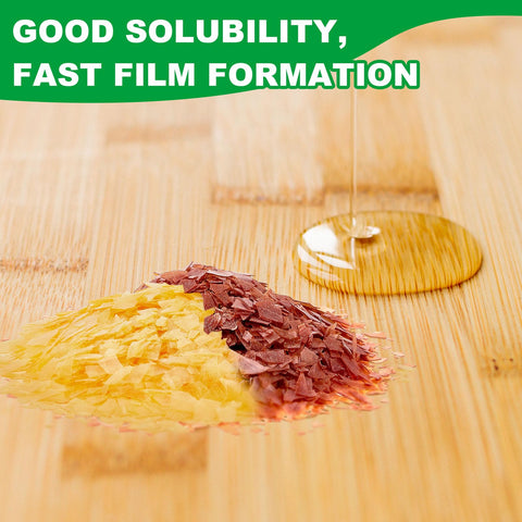 Timgle flakes demonstrate high-adhesion finish on wood projects