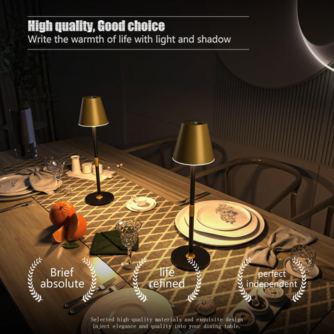 Timjorman 360-degree illumination demonstrates even light across a desk area.