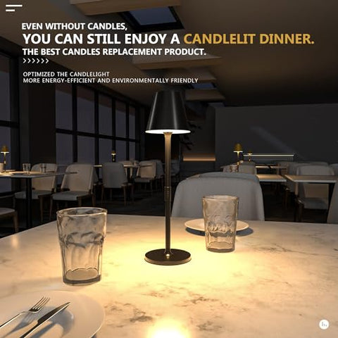 Timjorman cordless lamp is a portable light for patios
