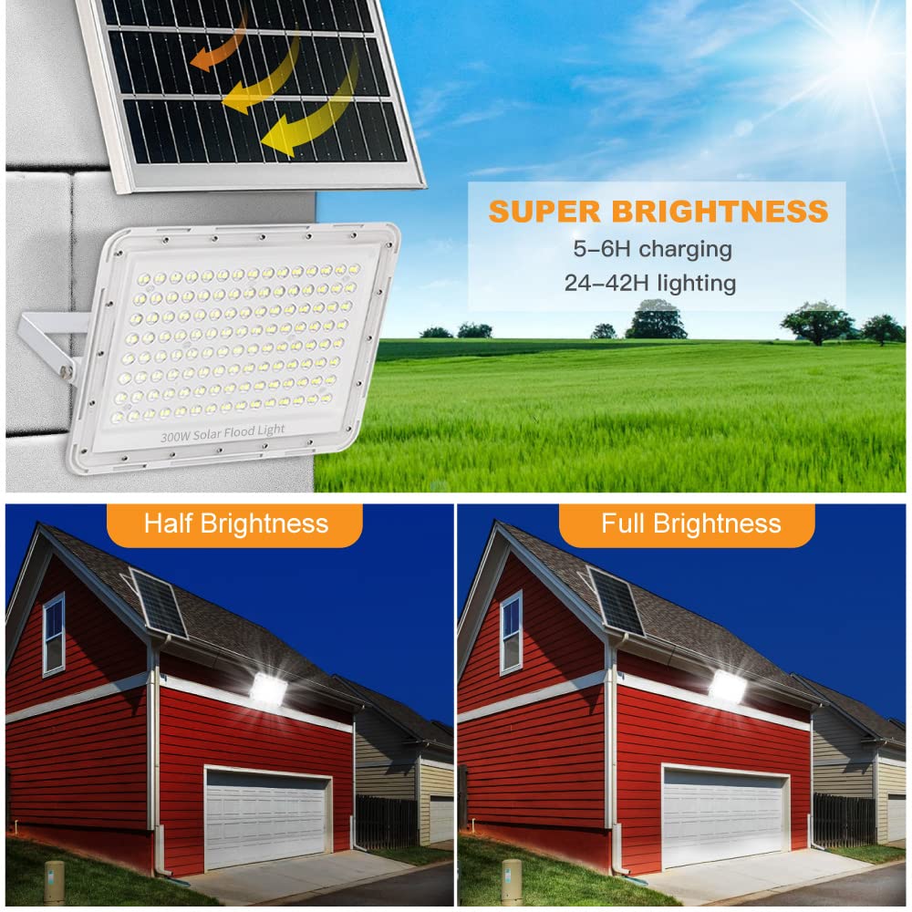 IP67 waterproof solar flood light designed for reliable outdoor use in rain