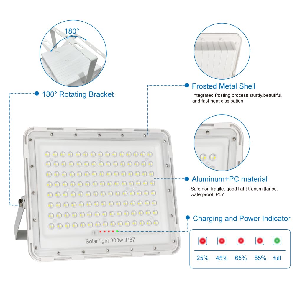Yard and garden illumination by TIN SUM SOLAR ENERGY flood light