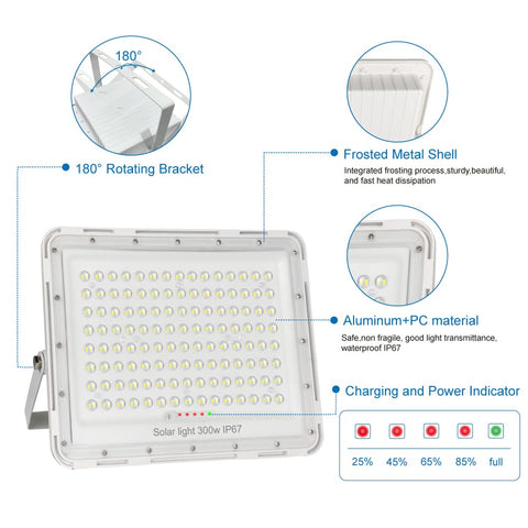 Yard and garden illumination by TIN SUM SOLAR ENERGY flood light