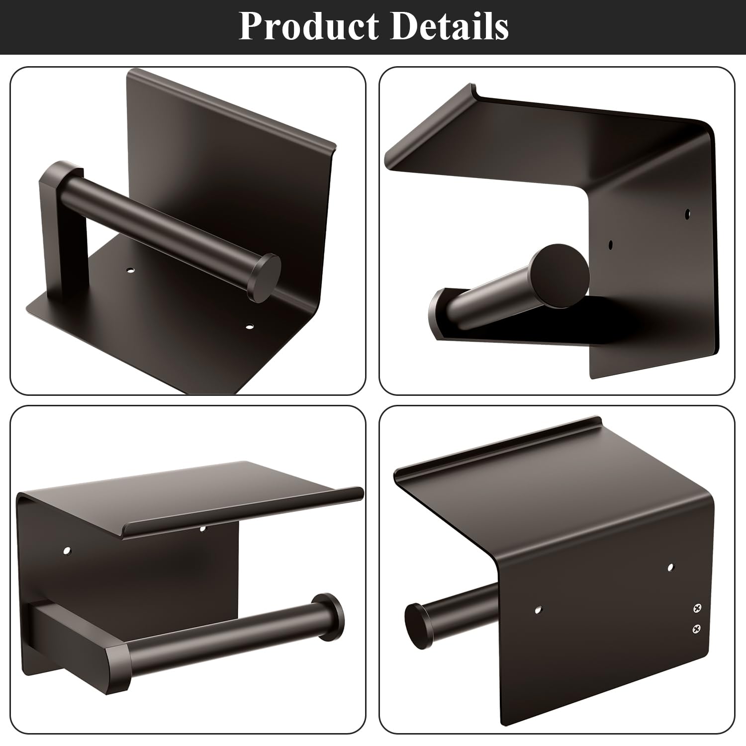 Tindbea oil rubbed bronze finish adds style and durability