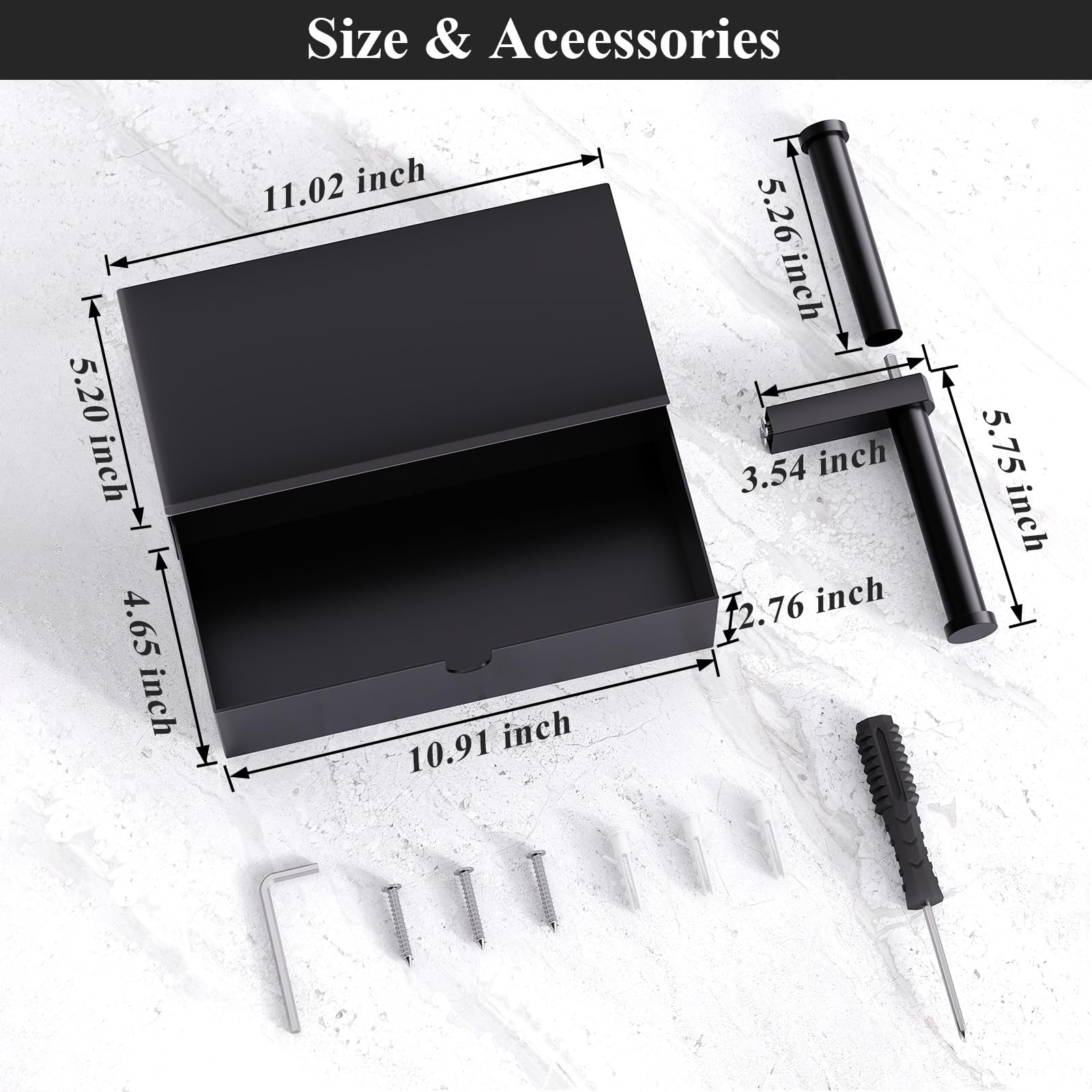 Tindbea stainless steel matte black finish close-up highlighting durability and rust resistance.