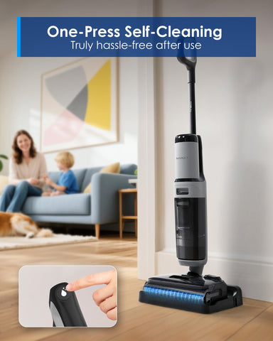 Tineco Floor ONE i5 Stretch dual-sided edge cleaning reaches left and right corners