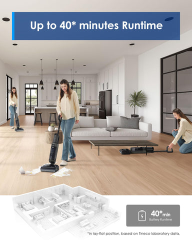 Tineco Floor ONE i6 Stretch handles pet hair with minimal tangling.