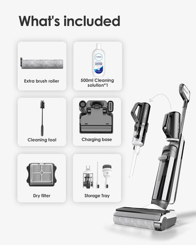 Tineco Floor ONE S5 Combo quick setup and simple maintenance