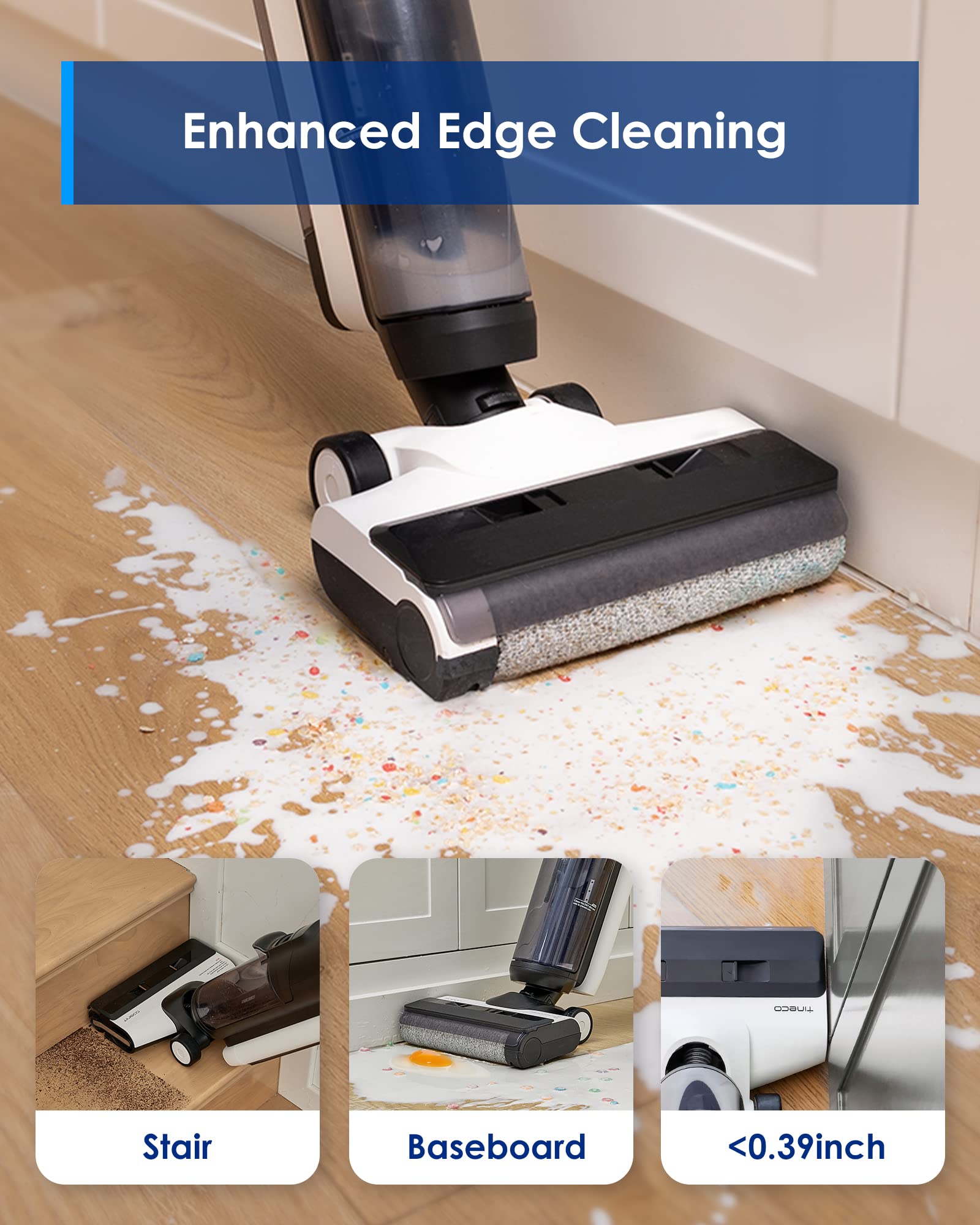 Tineco Floor ONE S5 Combo handheld mode for stairs and car interiors