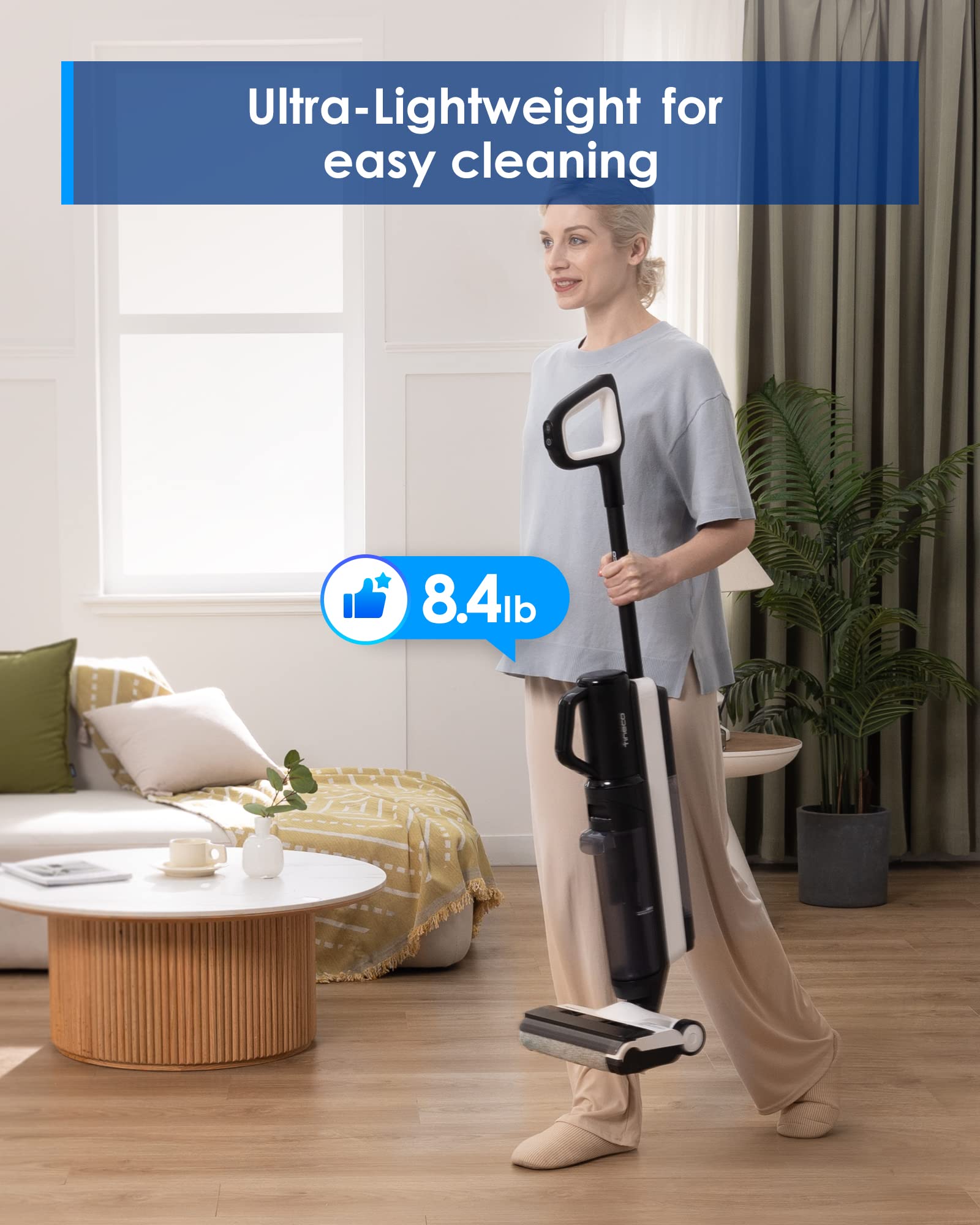 Tineco Floor ONE S5 Combo quiet operation for homes