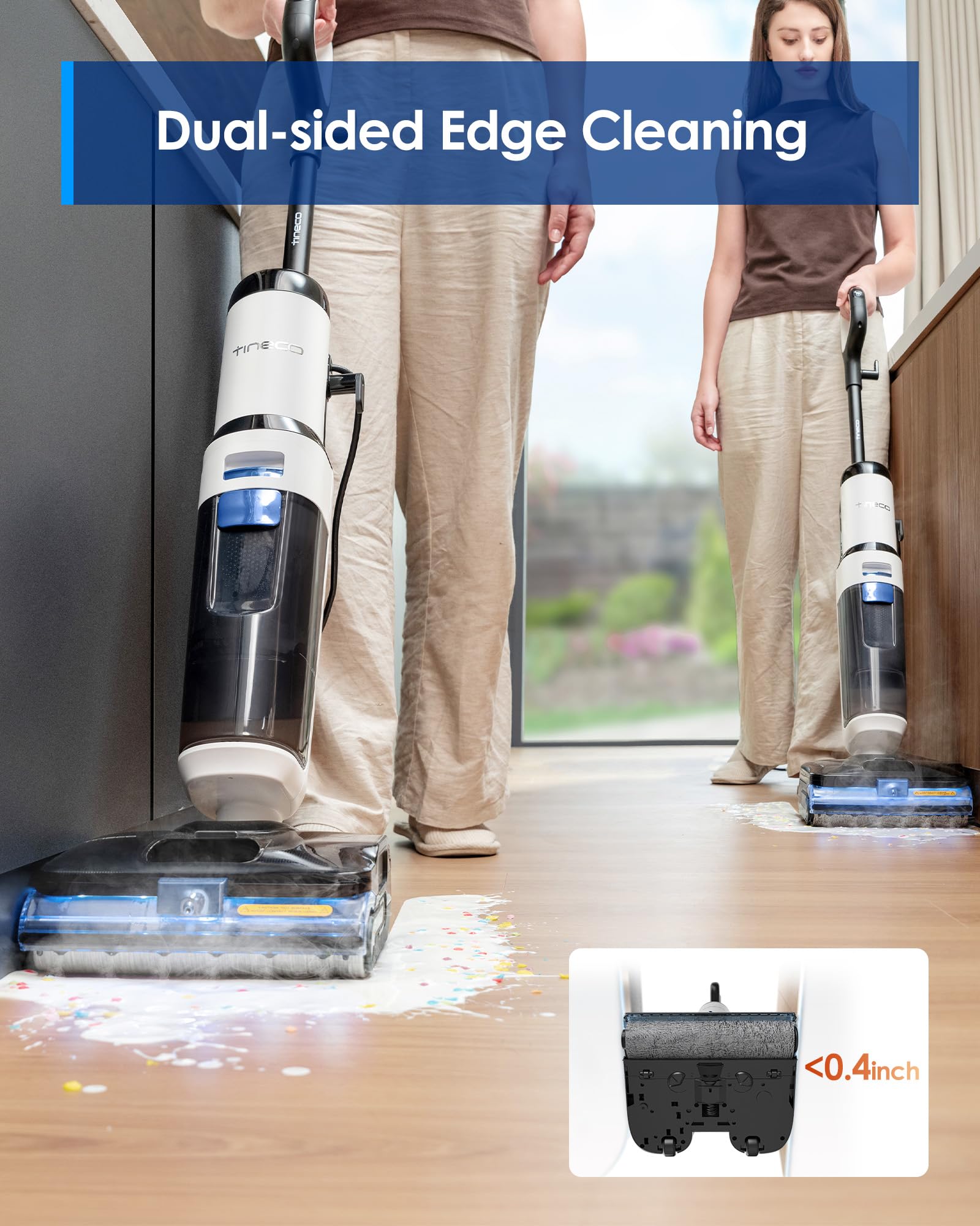 Tineco Floor One S6 Stretch self-cleaning cycle ready after use
