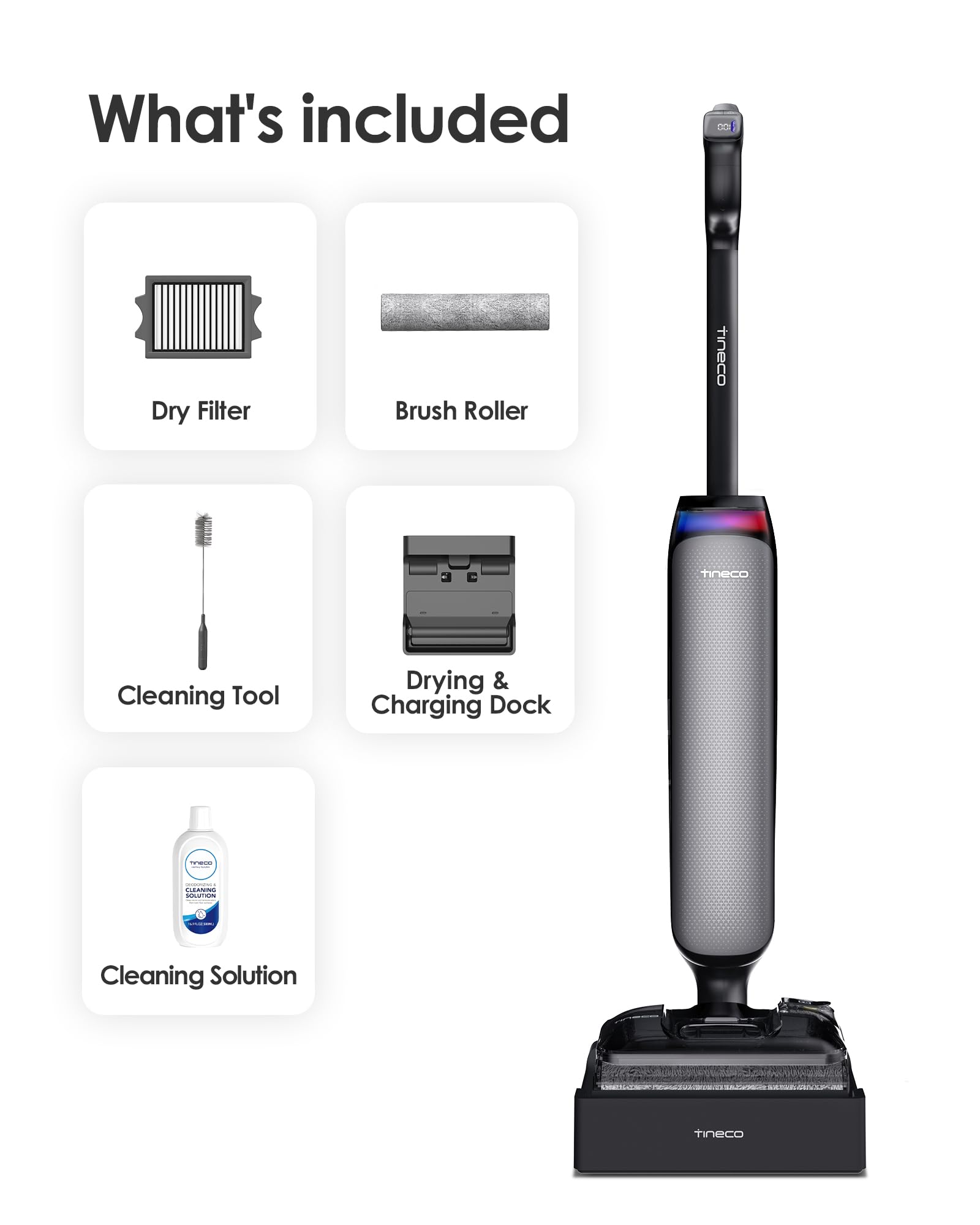 Tineco Floor One S7 Artist combines power with sleek styling
