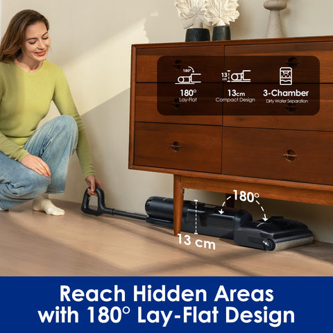 Tineco Floor ONE S7 Stretch with Flashdry system for quick cleaning refresh
