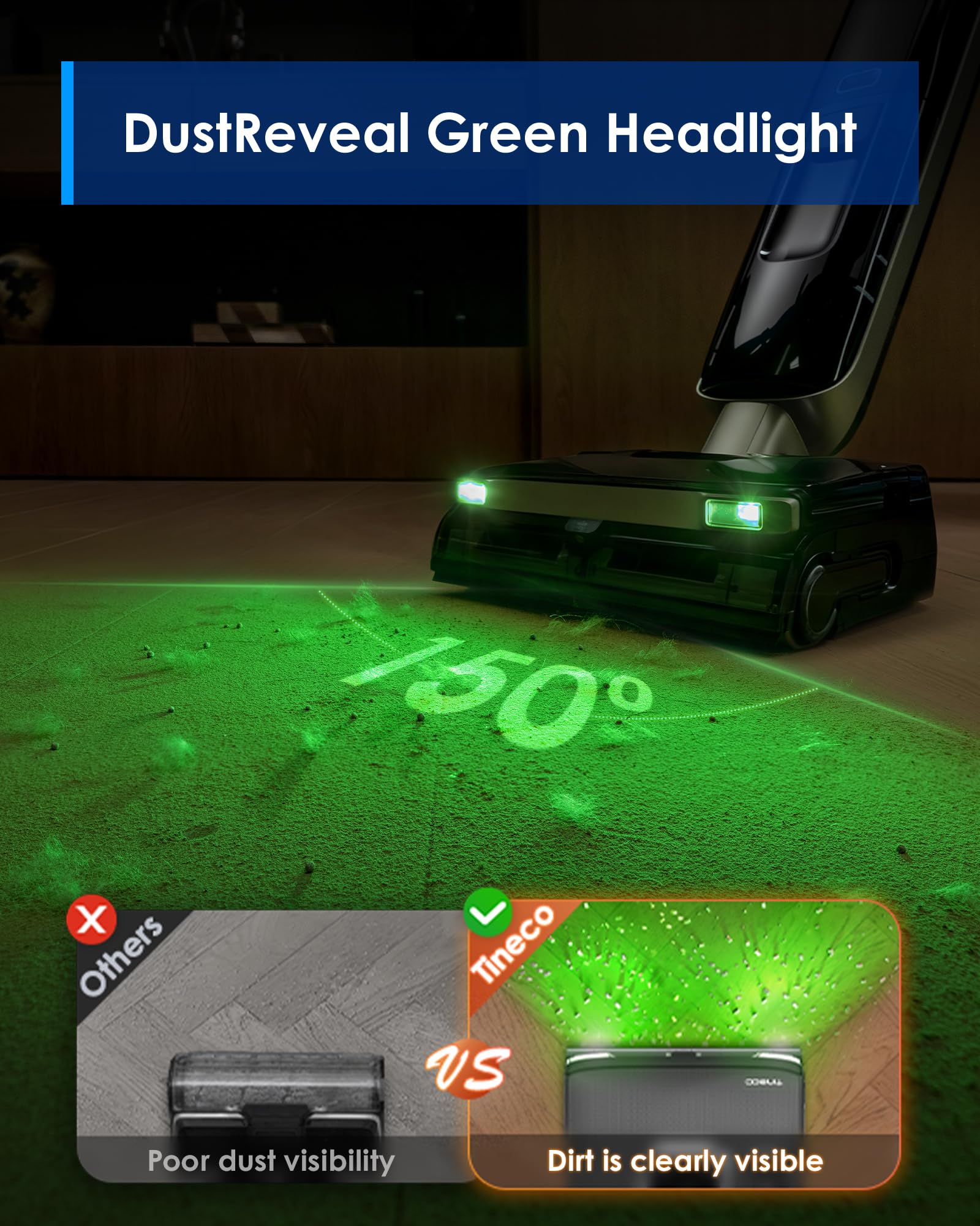 Tineco Floor One S9 Master FlashDry system dries and cleans after use