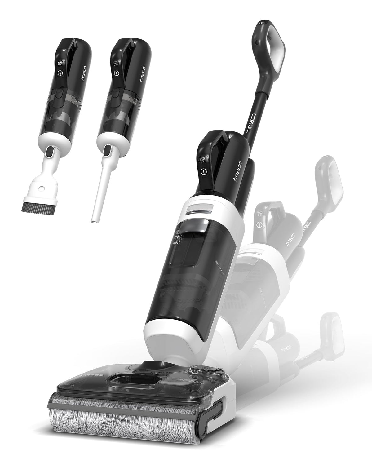 Tineco Floor One Switch i5 Stretch Breeze front view for seamless all-surface cleaning