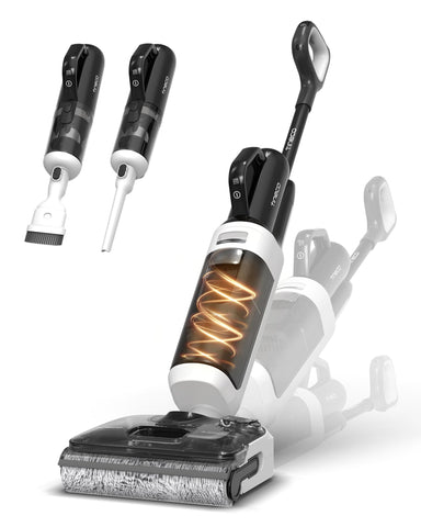 Tineco Floor One Switch S6 Breeze front view shows a compact cordless design for everyday cleaning