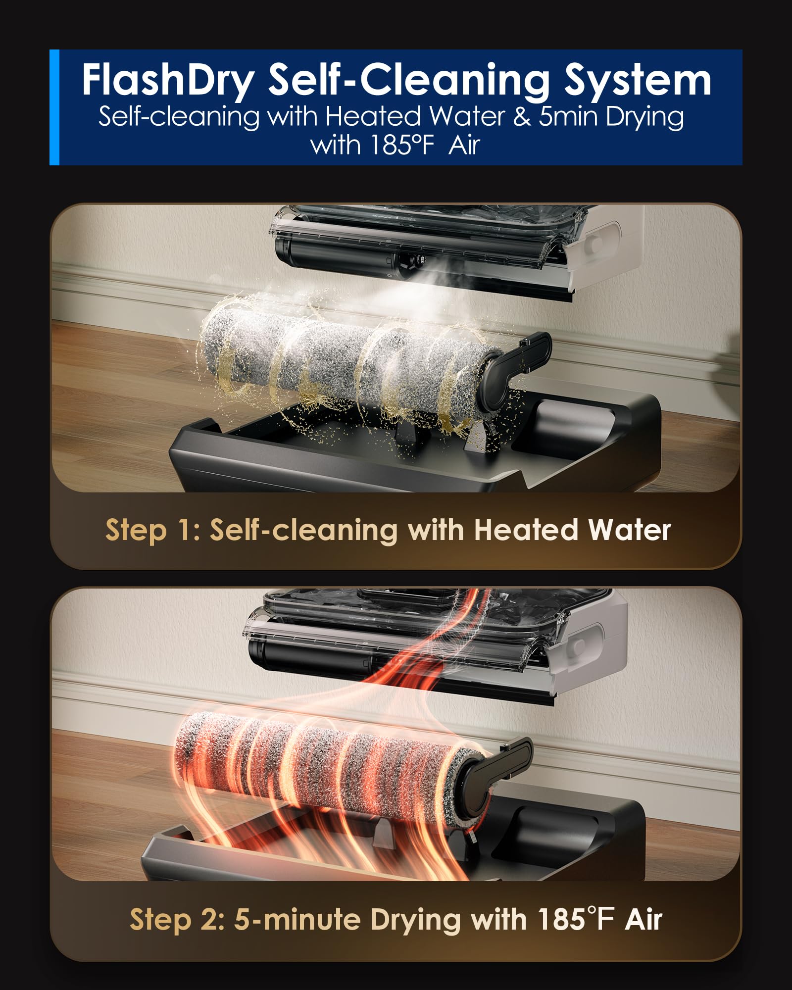 Tineco Floor One Switch S6 Breeze cleans stairs for seamless multi-surface care
