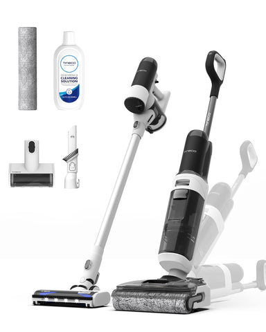 The Tineco Floor ONE Switch S6 Stretch front view showcases versatile 5-in-1 cleaning power.