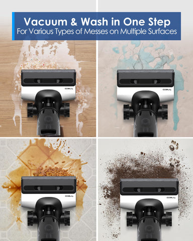 Tineco Floor ONE Switch S7 FlashDry self-cleaning in action.