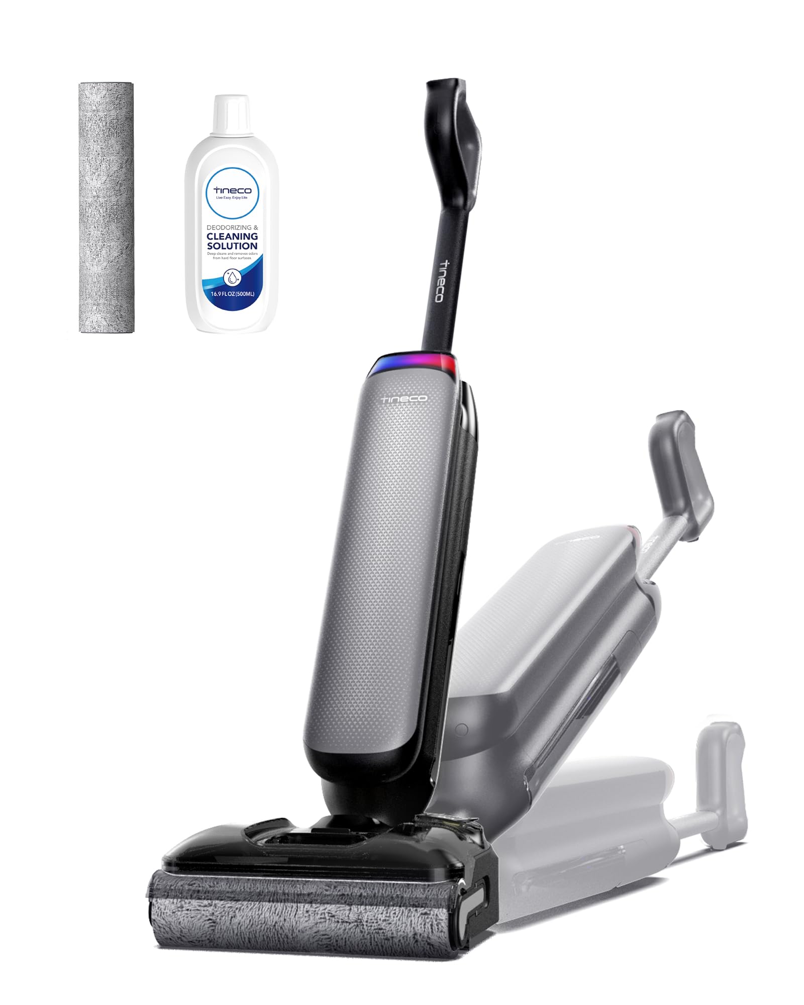 Tineco Wet Dry Vacuum with 22kPa suction delivers deep cleaning power.