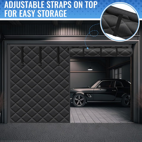 Tingjoo winter-ready garage setup helps maintain comfortable indoor temperature.