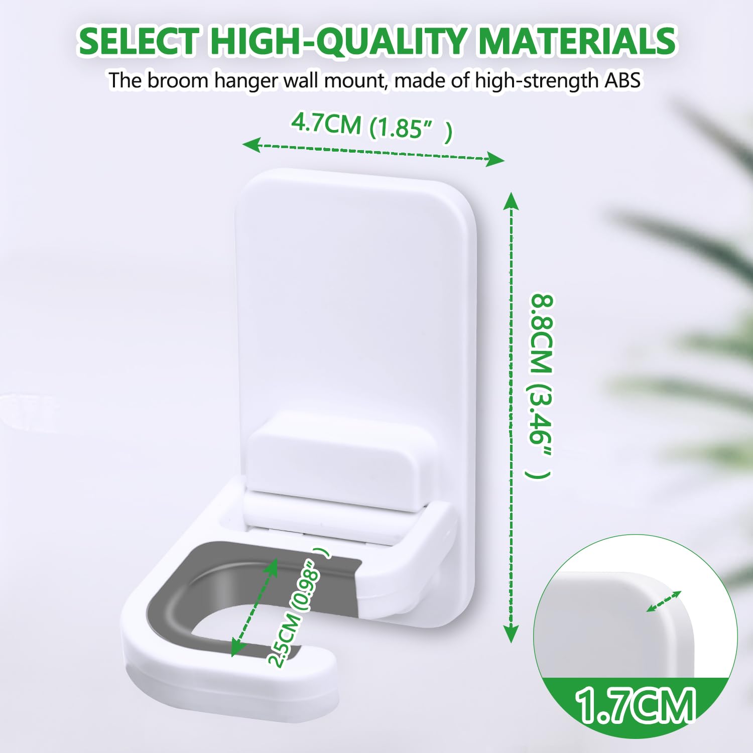 Tinkeep self-adhesive wall mount installs without tools for quick organization.