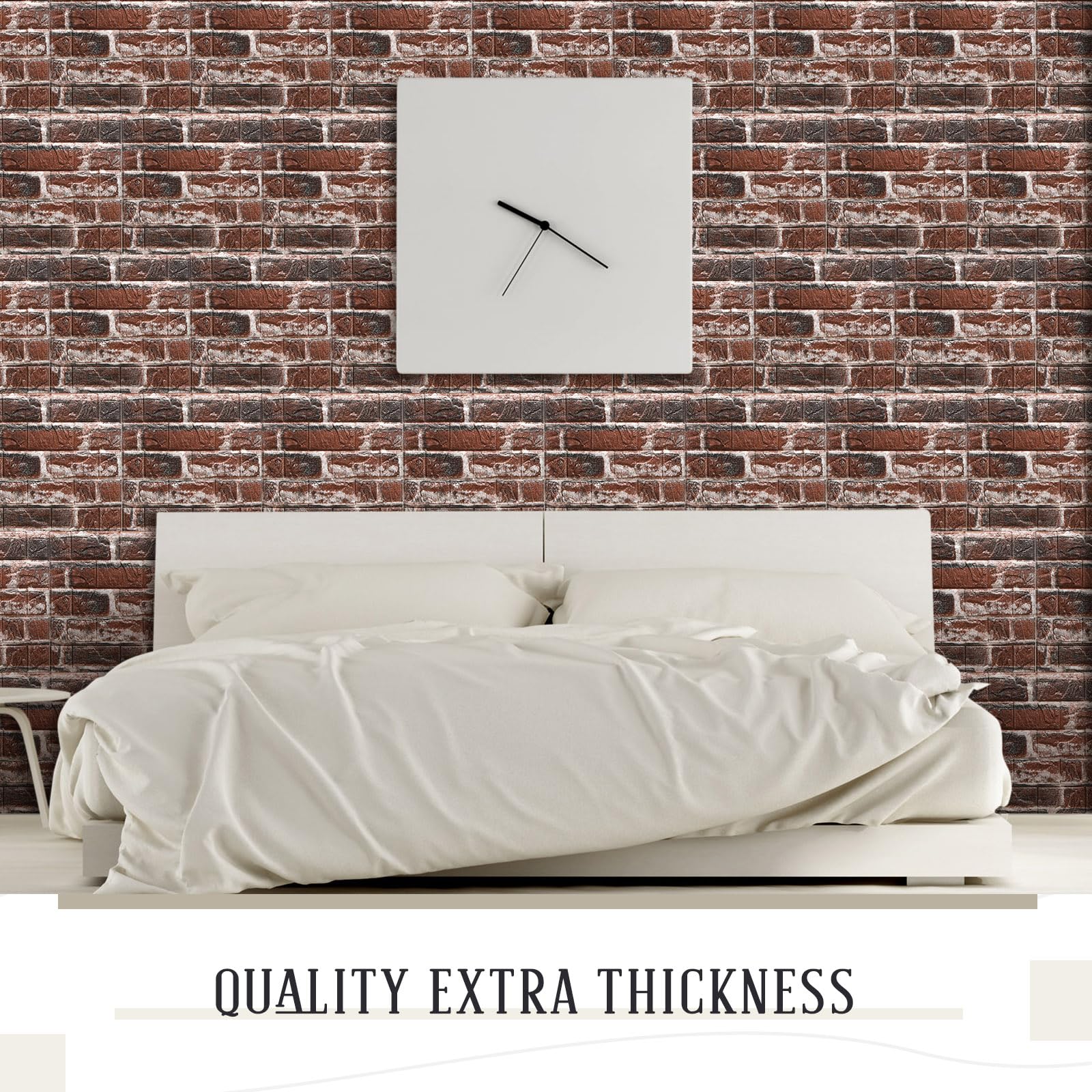 Tinlade DIY brick wall decor suitable for multiple rooms
