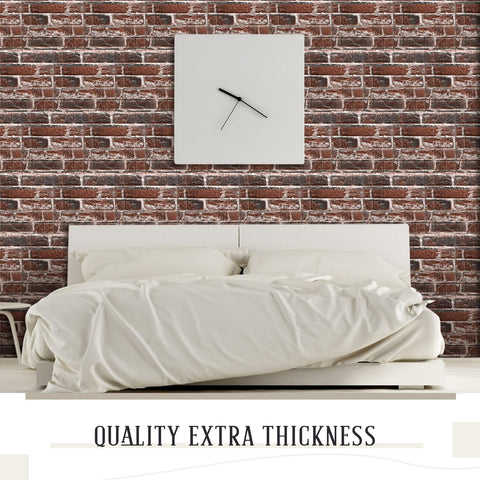Tinlade DIY brick wall decor suitable for multiple rooms