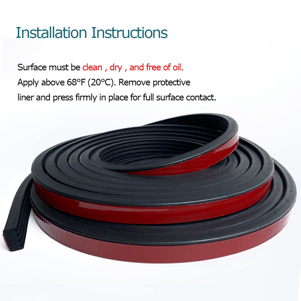 Tintvent 26-foot self-adhesive seal ready for easy installation.