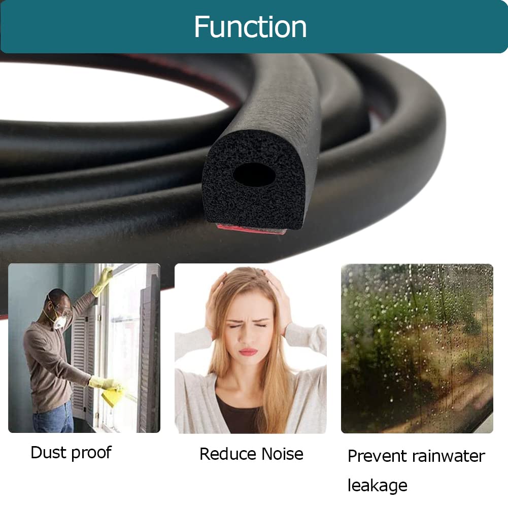 Tintvent EPDM foam seal for RV window creates a tighter seal during travel.