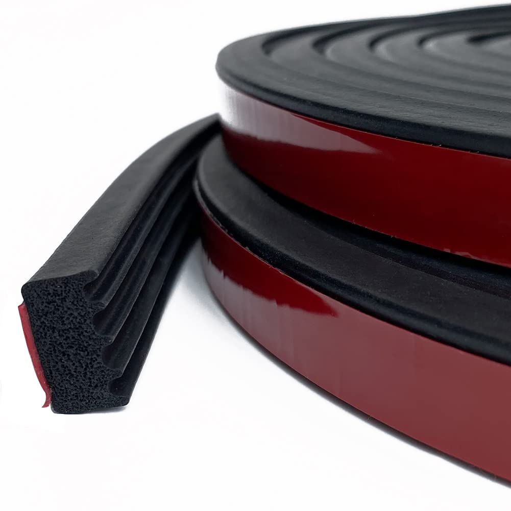 Tintvent ribbed seal with tape for boats blocks wind and water.