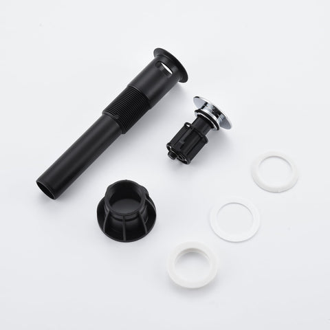 TIORIY pop-up drain showcasing durable ABS construction