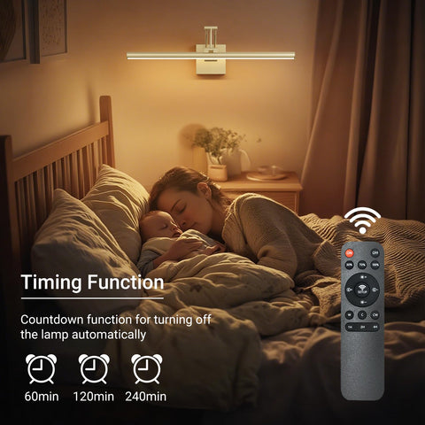 Tipace timer function for automated lighting control.
