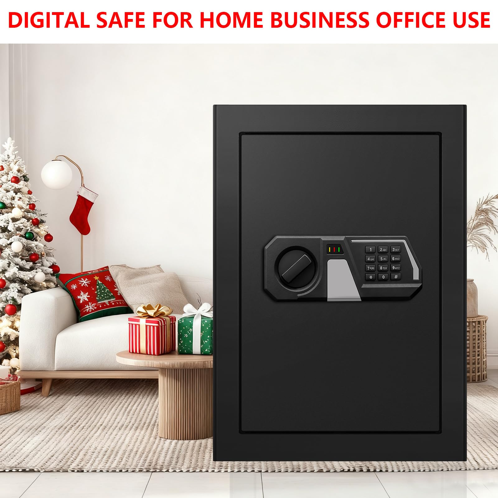 Tipiyajo 3.4 Cub Large Safe – interior dimensions optimize storage capacity.