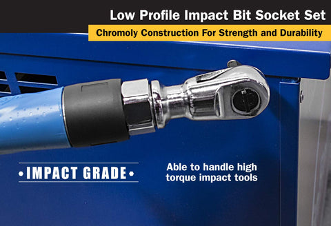 Titan 16138 chrome molybdenum sockets with corrosion-resistant finish