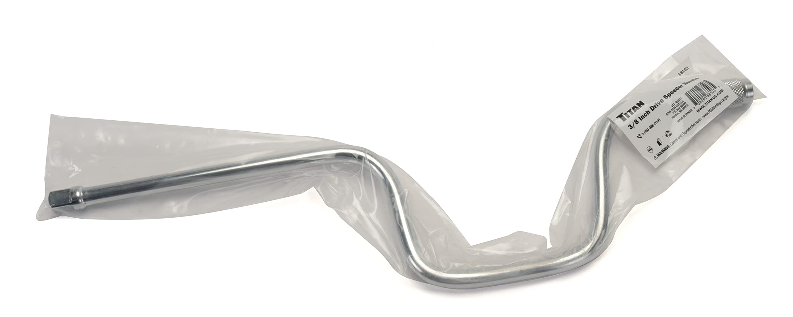 Titan 68103 knurled handle grip for secure, stable torque in tight spaces