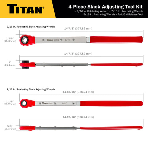 Titan 85569 fork-end release tool securely holds tensioner release