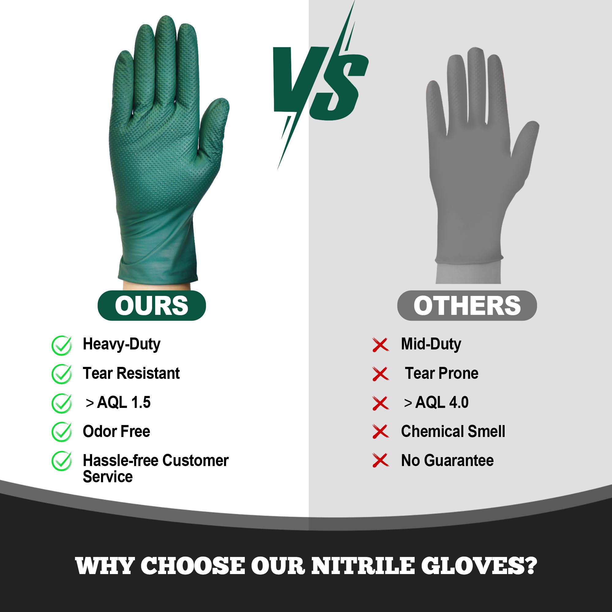 TitanFlex gardening gloves blend with outdoors while staying clean.